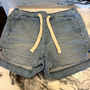 Upwest Pull-On Denim Shorts